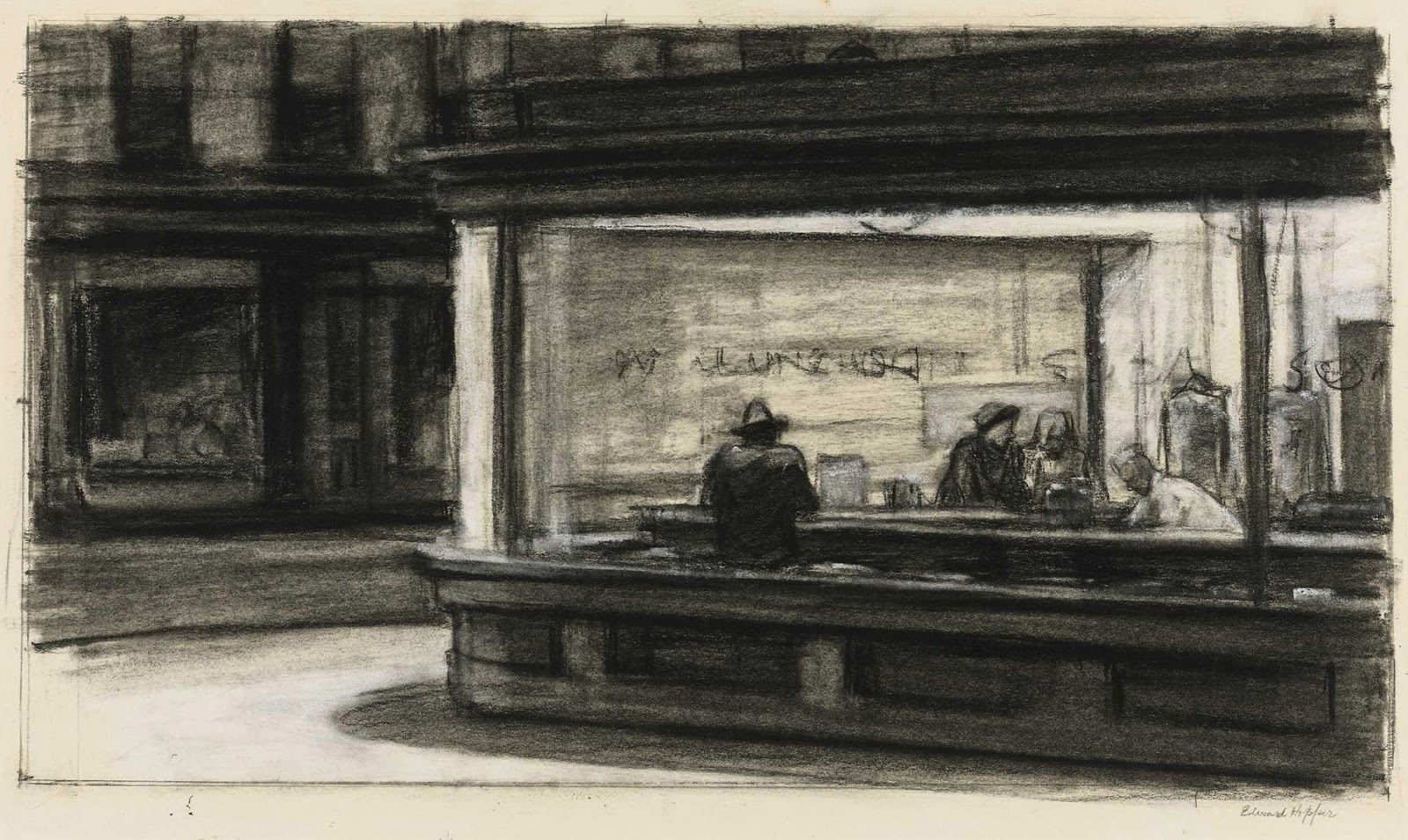 Study for Nighthawks